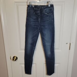 American Eagle Outfitters 4 Navy Skinny Jeans